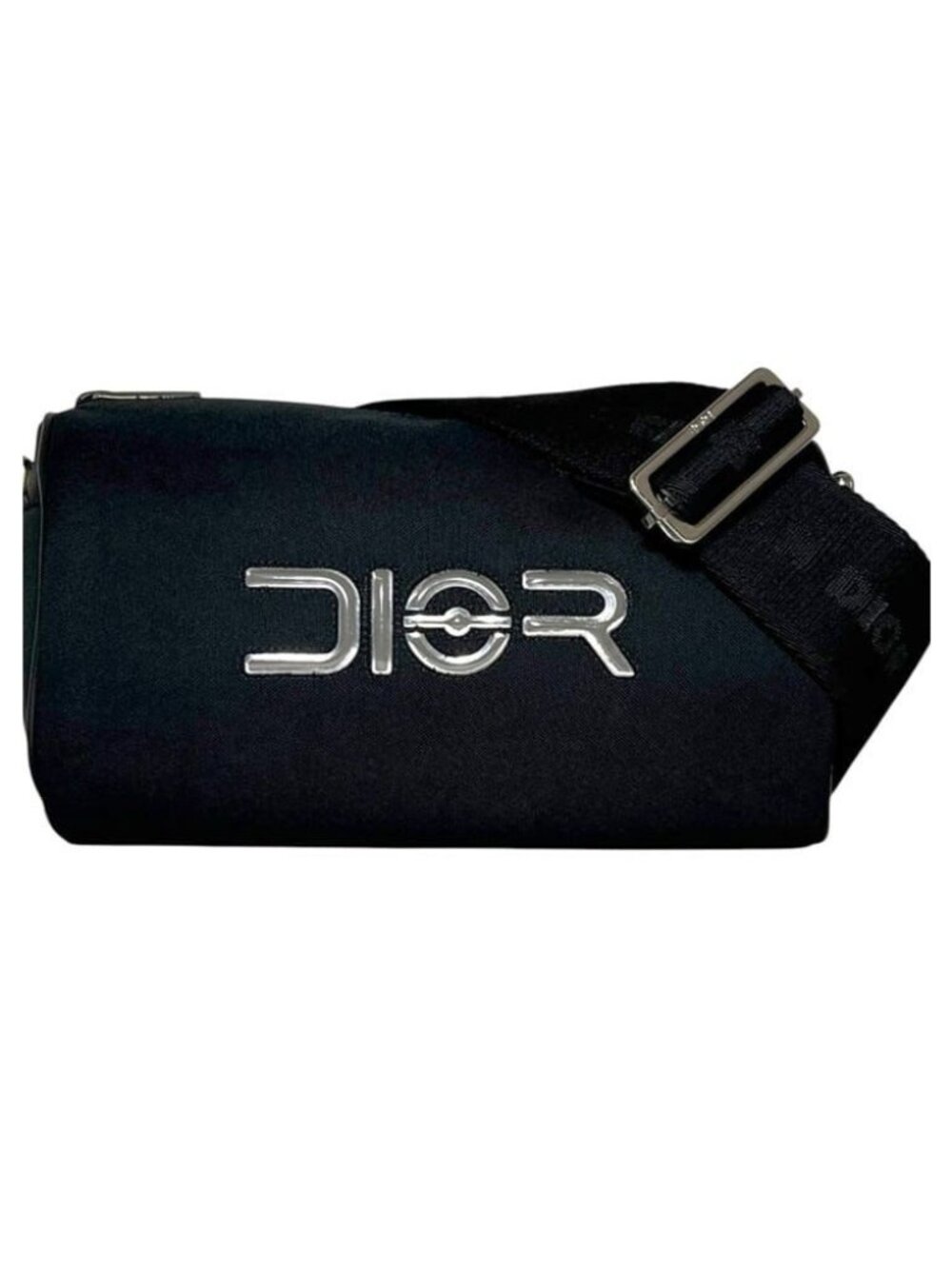 Dior Shoulder Bag Roller Hajime Sorayama Nylon Black